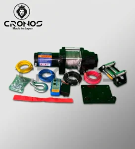 winches electricos - winche 12v, 4000 libras